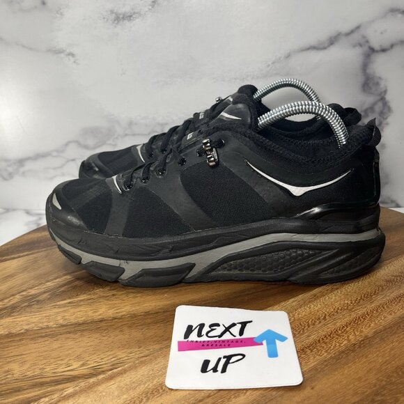 Hoka One One W Valor LTR Triple Black Running Shoes Women's Size 8.5 - Picture 1 of 10